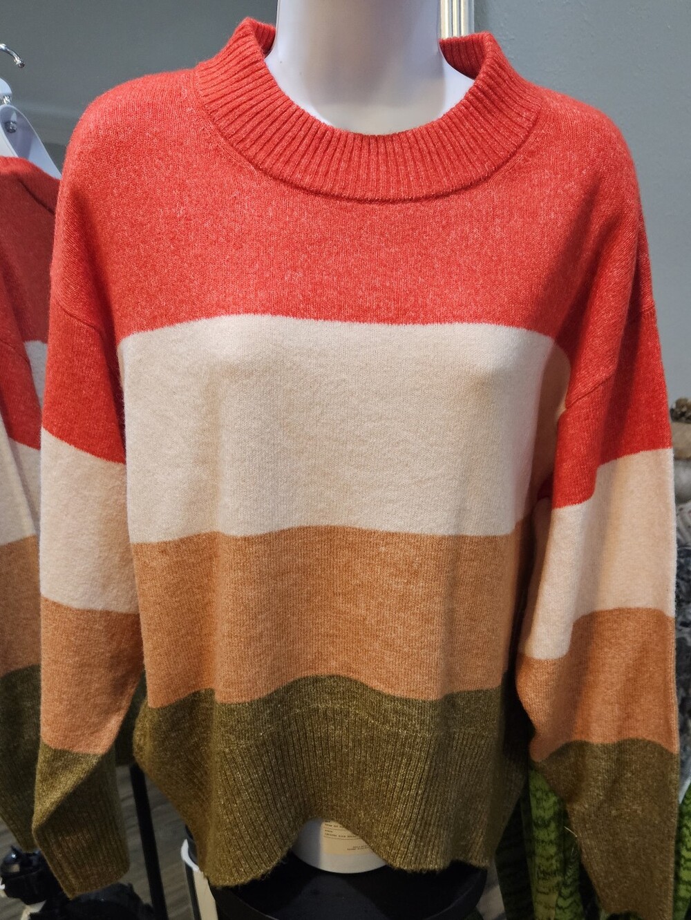 Striped Crewneck Sweater